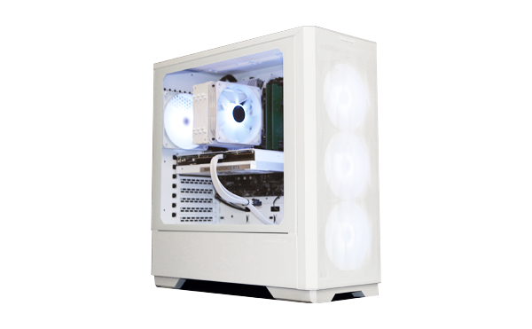 白いゲーミングpc i5-10400f gtx1070 m.2SSD500G